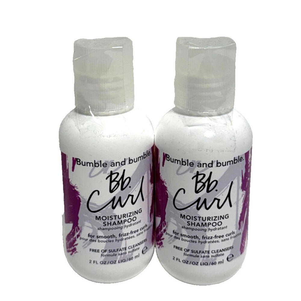 2 X Bumble & Bumble Bb Curl Moisturizing Shampoo 2oz/60ml NEW